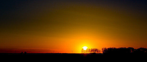 Homeward Drive Sunset