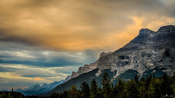Leaving Banff